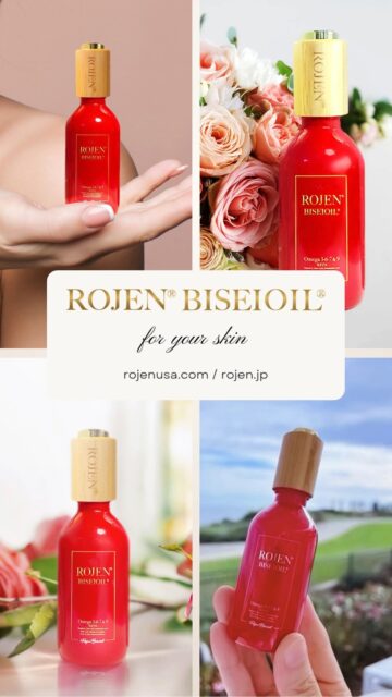 日差しが強くなってくる
これからの季節に向けて
お肌を保護&育成しましょう❣️
美帆先生オススメの
ゴールデンローズ美整オイル®
3種のローズが持つ
上質な香りと特性を活かし
あなたの肌をパーフェクトに
輝かせる潤い肌育専用
その3種のローズ
1️⃣ 高濃度の栄養素が
肌を保護してキメを整える
ダマスクローズ
☆‥∵‥☆‥∵‥☆
2️⃣ メラニン生成を
抑えるパワー凝縮
ホワイトローズ
☆‥∵‥☆‥∵‥☆
3️⃣ うるおいを与えて
柔らげハリつや肌に
ローズ・ド・メイ
⭐️ご購入はこちらから💖
https://rojen.jp/golden-rose-biseioil/
✨✨✨ 💖 ✨✨✨
ROJEN公式サイト
🇯🇵日本
rojen.jp
スキンケアご購入ダイレクトページ
https://rojen.jp/bisei-oil/shop/
🇺🇸USA
rojenusa.com
ROJEN Organic Skincare https://rojenusa.com/biseioil/
#ROJEN #ロジェン #biseioil #美整オイル #オーガニック
#スキンケア #スキンケアアイテム #美容オイル
#魔法の5秒リフト #塗るサプリメント #エイジングケア
#ゴールデンローズ #美肌 #美BODY #紫外線対策 #紫外線
#シミ対策 #シワ対策 #乾燥肌対策 #免疫力強化
#弾力ある肌に変身