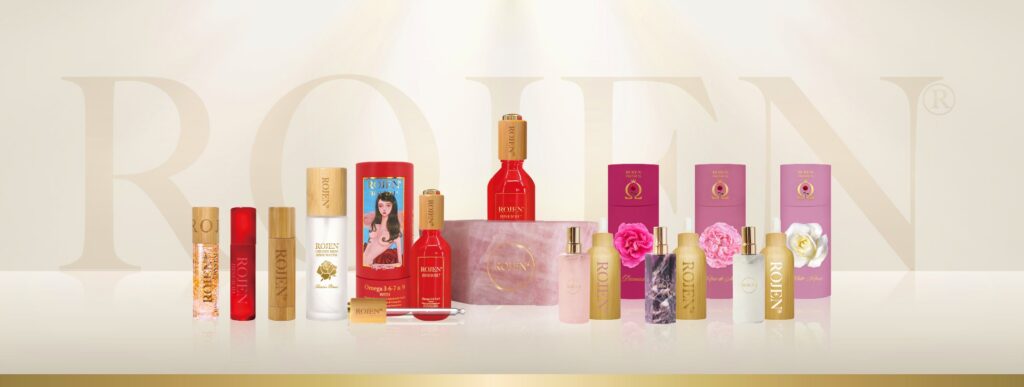 赤ちゃんから大人まで愛用できる安心オーガニック美肌栄養素が凝縮されたOMEGA SERUM:ROJEN® 美整オイル。あなただけのための究極の美をお届けします。