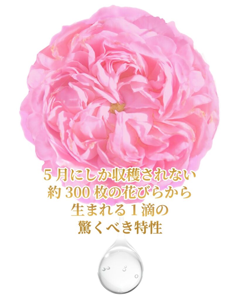 古くから王室で寵愛された驚くべき若返りの媚薬 美整オイル®ローズ・ド・メイ