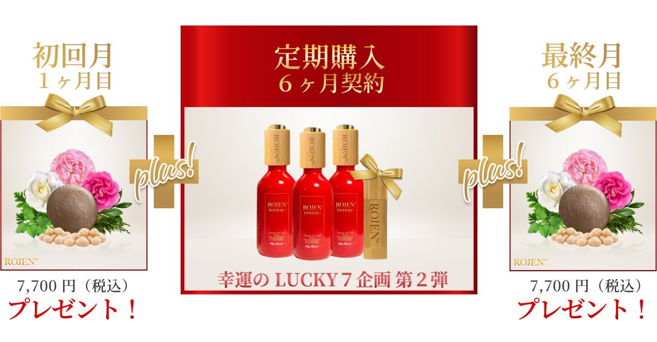 数量限定！美整ソープをゲットできる！LUCKYセット